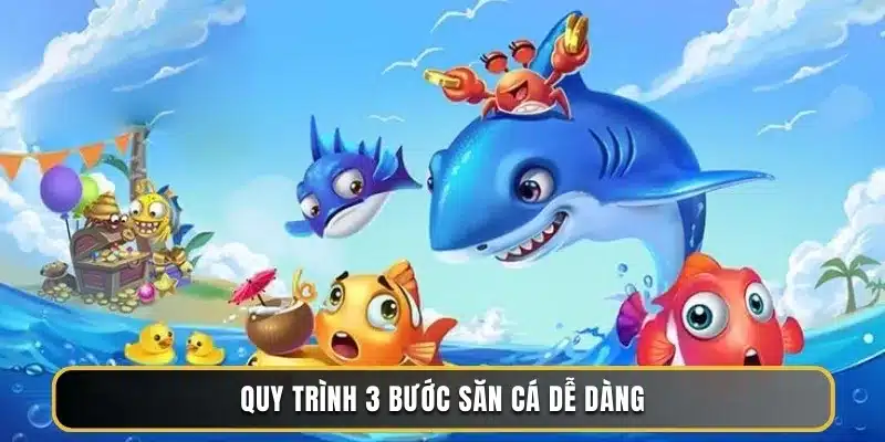 Quy trình 3 bước săn cá dễ dàng